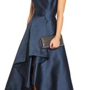 ADRIANNA PAPELL PROM Hi-lo Satin Gown 4P NWT - altered to 2P and shortened
